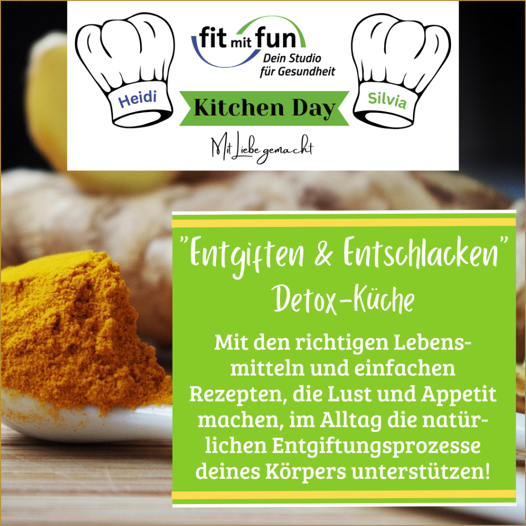 Kitchen Day _Entgiften und Entschlacken_ (Homepage) Detox-Küche